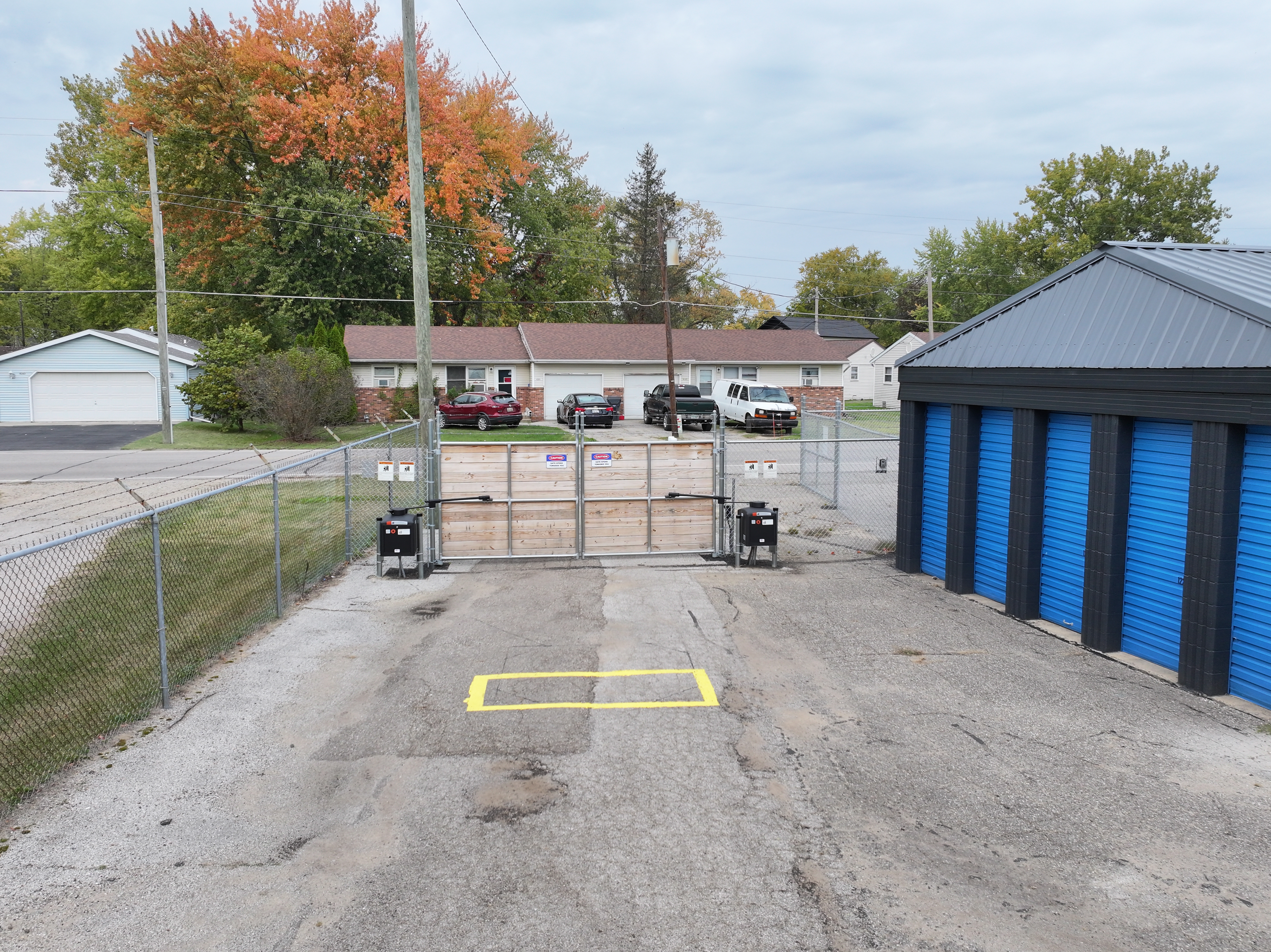 Family operated self storage with practical unit sizes and well kept grounds